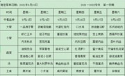 方洲小学第三周师生午餐菜单