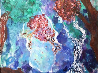 《森林》毛语菲 9岁创作