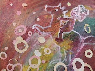 《骑马》王若萌 8岁创作