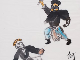 何宋棪《决斗》9岁创作